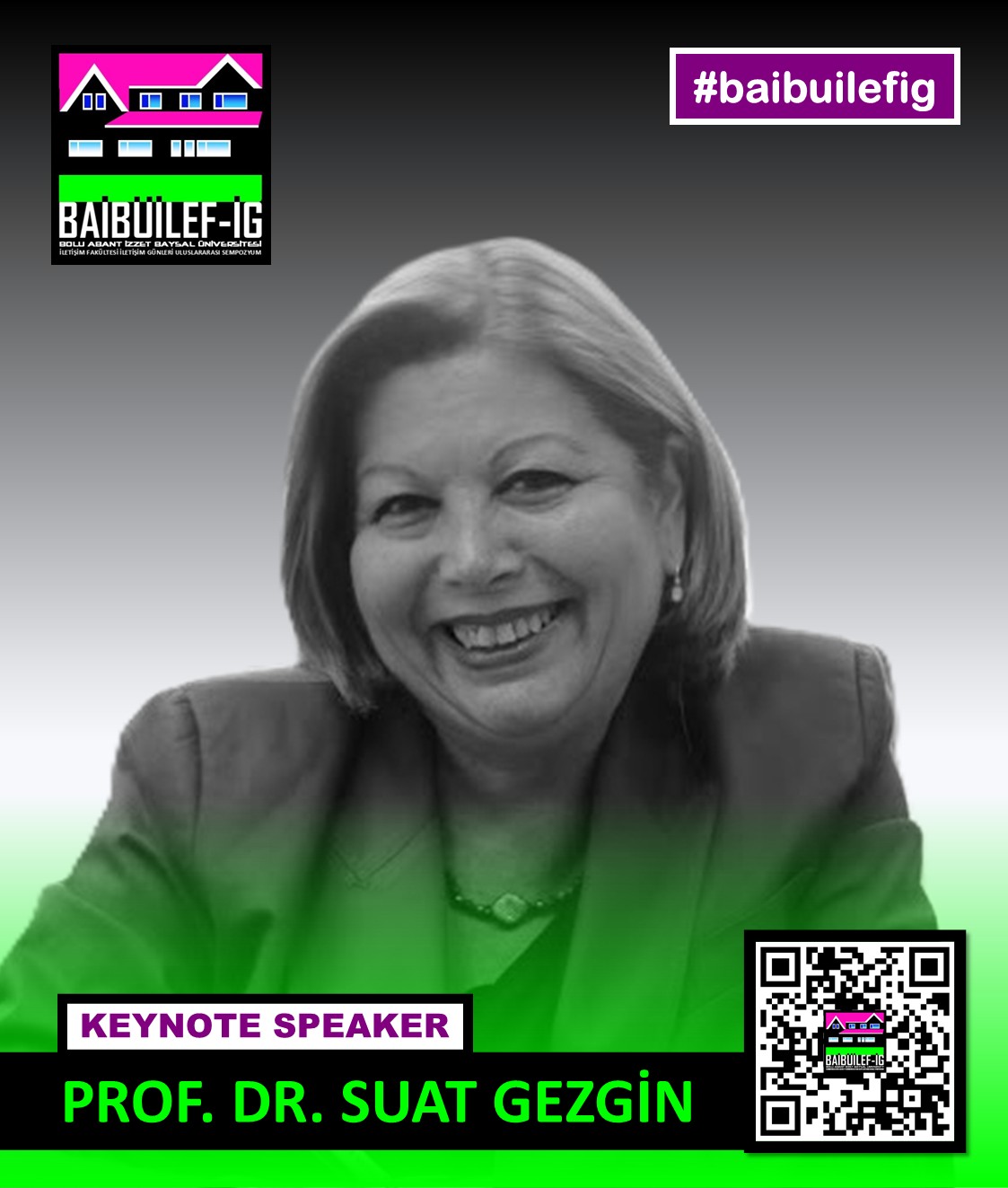 Prof. Dr. Rengin Küçükerdoğan BAİBÜİLEF-İG 2026 Davetli Konuşmacı Konu başlığı daha sonra eklenecektir 