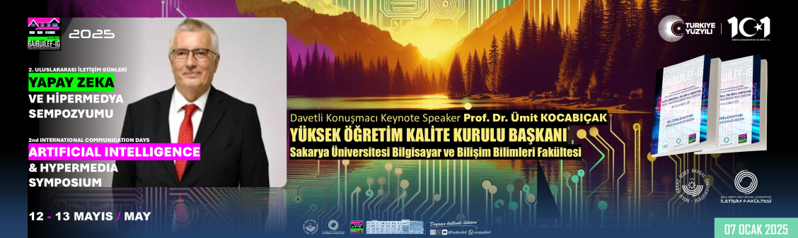 PROF. DR. ÜMİT KOCABIÇAK DAVETLİ/KEYNOTE KONUŞMACI OLARAK BÜİLEF-İG 2025'DE